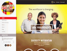 Tablet Screenshot of diversityintegration.com